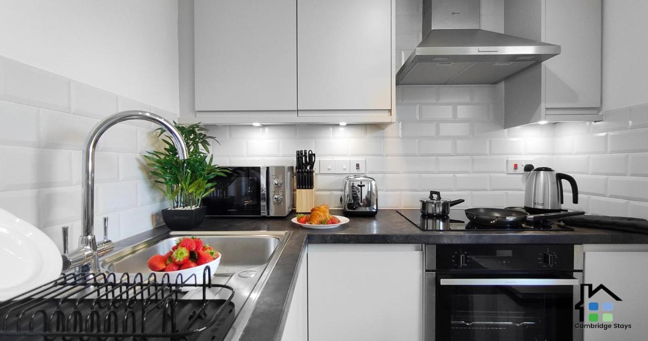 Cambridge Stays Central Apart Hotel 1Br Flats-Easy Walk To City Centre-Parking Bagian luar foto