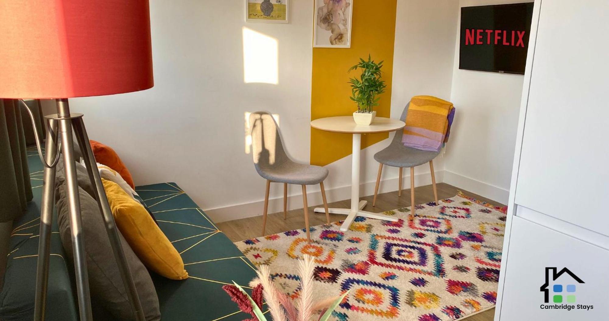 Cambridge Stays Central Apart Hotel 1Br Flats-Easy Walk To City Centre-Parking Bagian luar foto