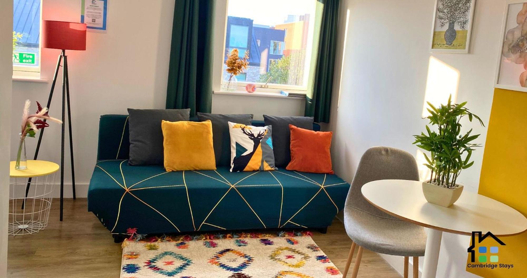 Cambridge Stays Central Apart Hotel 1Br Flats-Easy Walk To City Centre-Parking Bagian luar foto