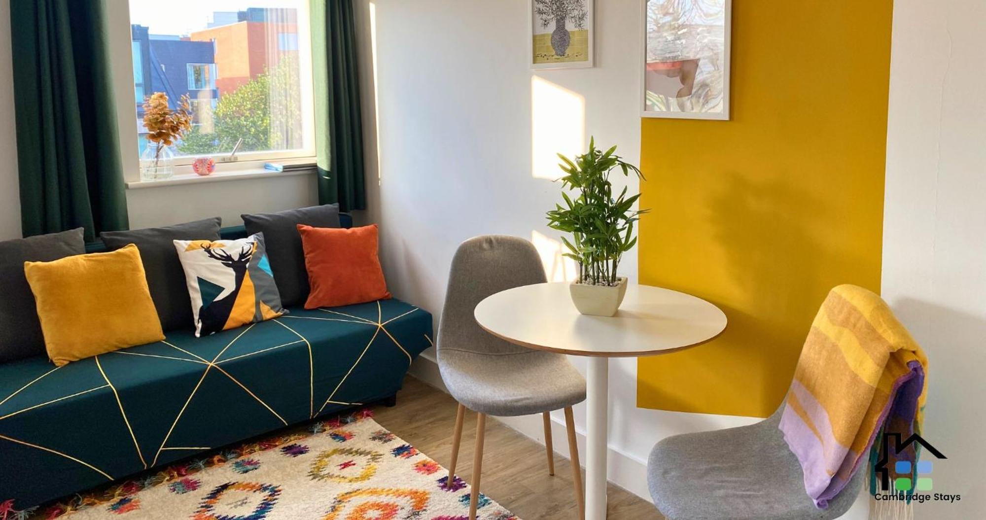 Cambridge Stays Central Apart Hotel 1Br Flats-Easy Walk To City Centre-Parking Bagian luar foto