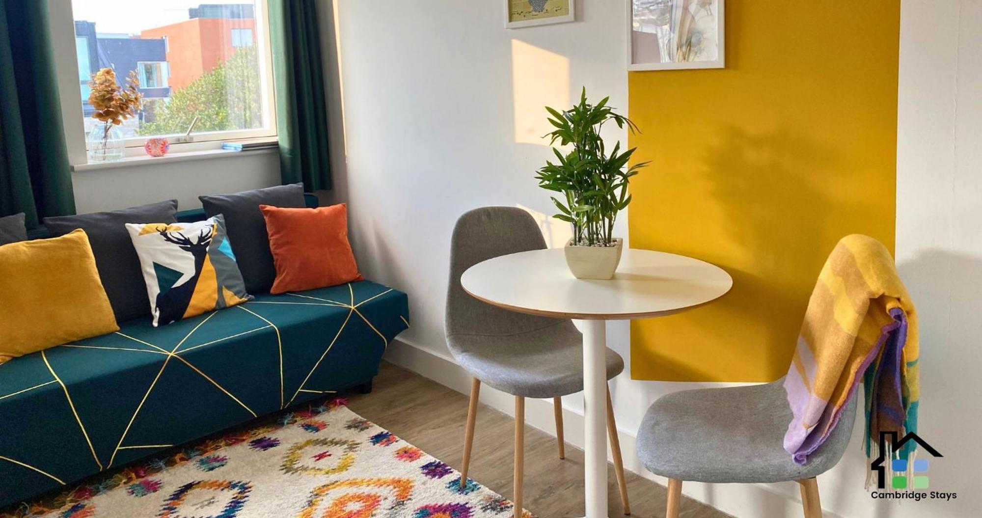 Cambridge Stays Central Apart Hotel 1Br Flats-Easy Walk To City Centre-Parking Bagian luar foto